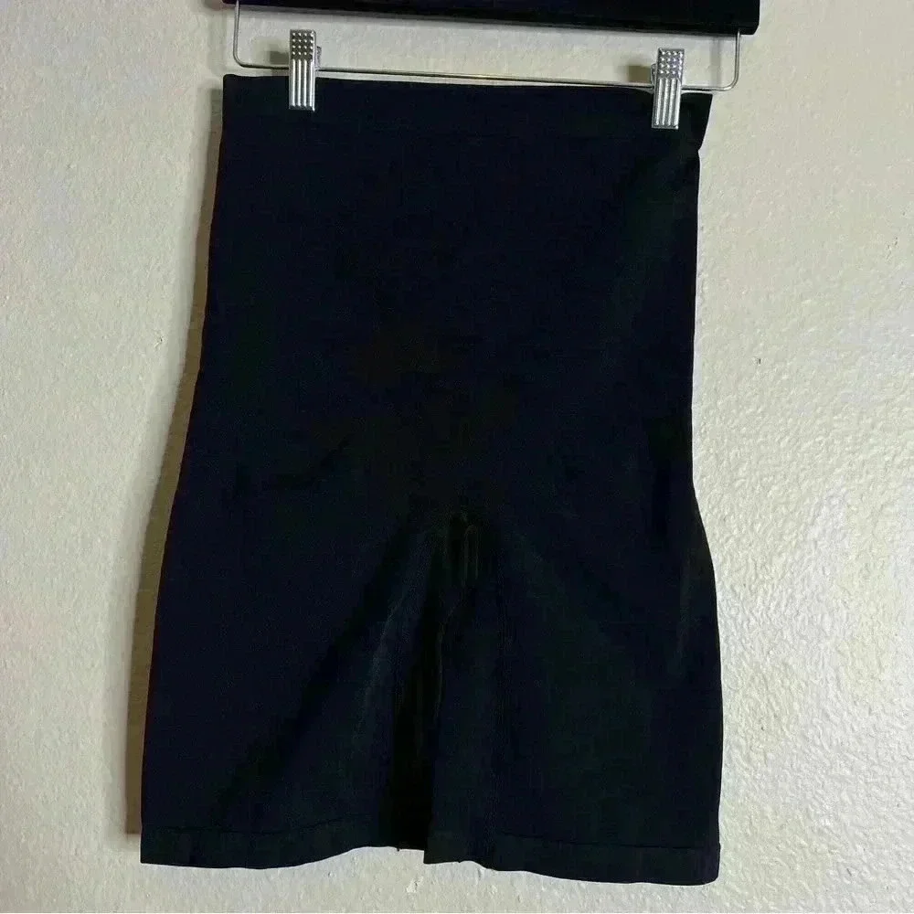 UNDER WHERE TUMMY/THIGH HIGH WAIST SHAPERS SIZE 1X TAN/BLACK LOT 2